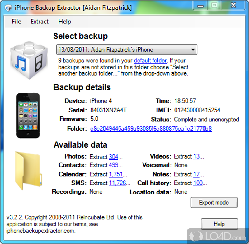 Iphone backup extractor что это за программа