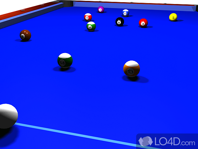 Play pool against people all over the world - Screenshot of iPool