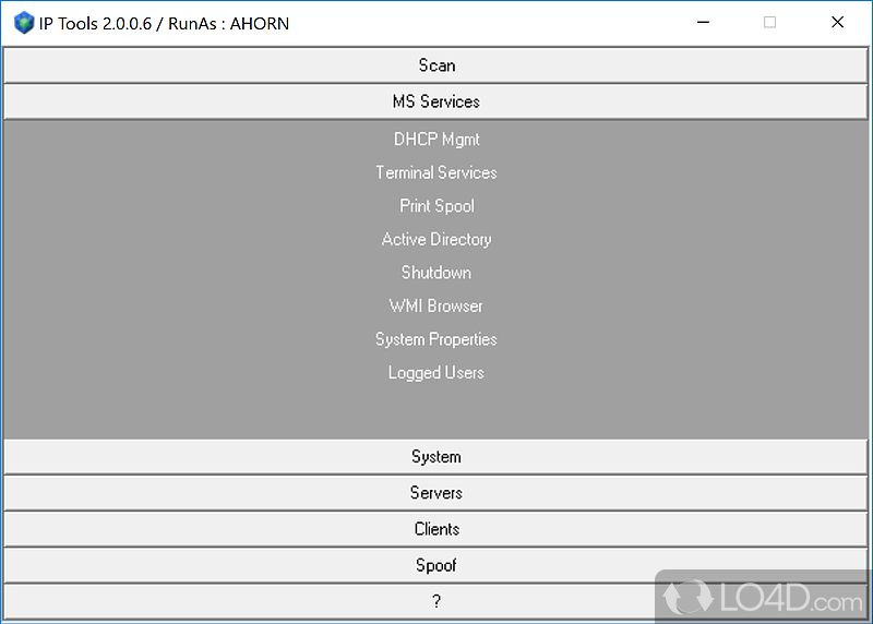 IP Tools: IPTools - Screenshot of IP Tools