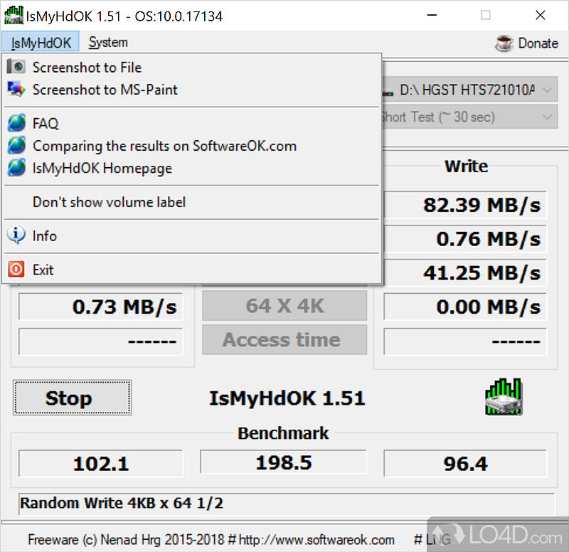 IsMyHdOK 3.93 for mac instal