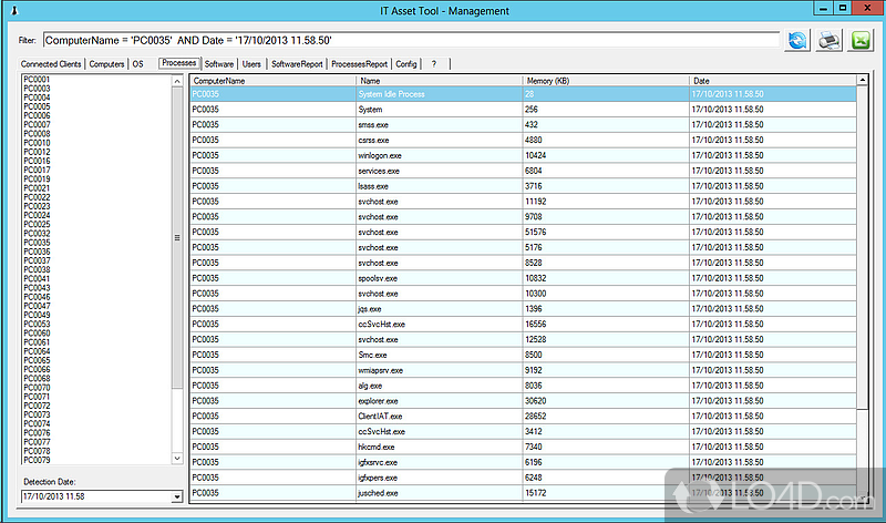 IT Asset Tool screenshot