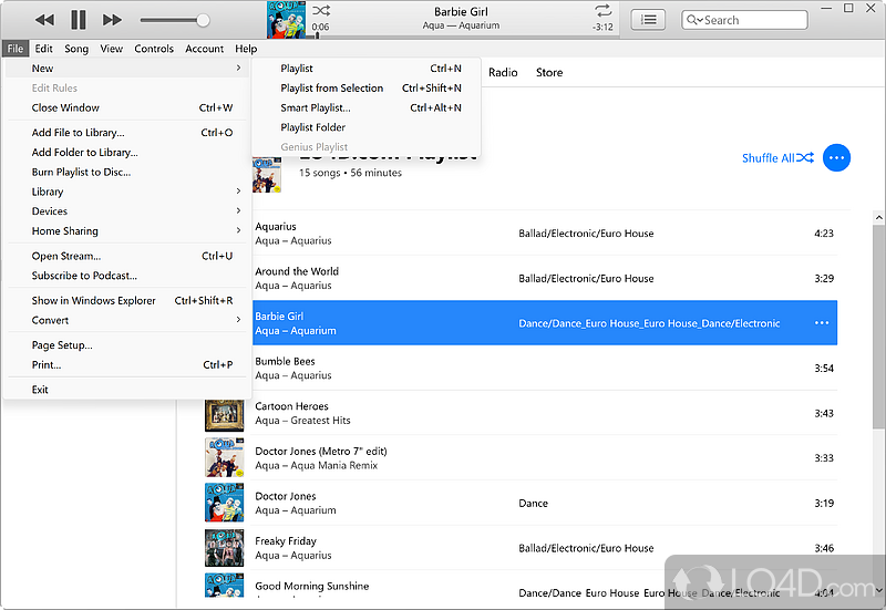 Manage iPhone/iPad. Listen radio, music - Screenshot of iTunes