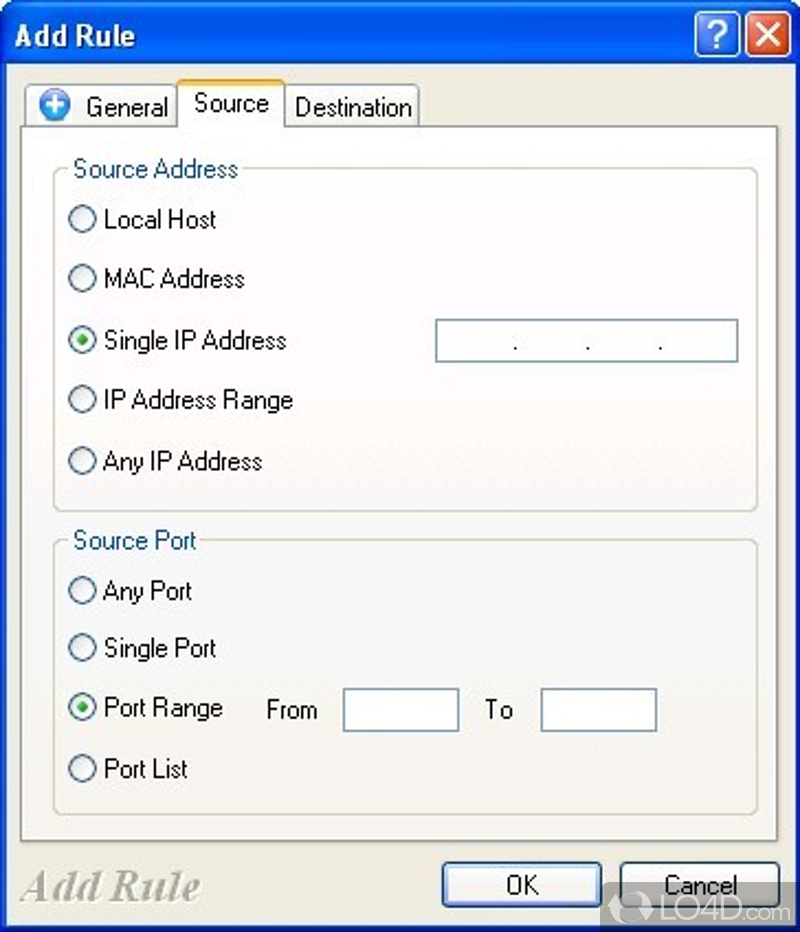 JDSoft Bandwidth Manager: User interface - Screenshot of JDSoft Bandwidth Manager