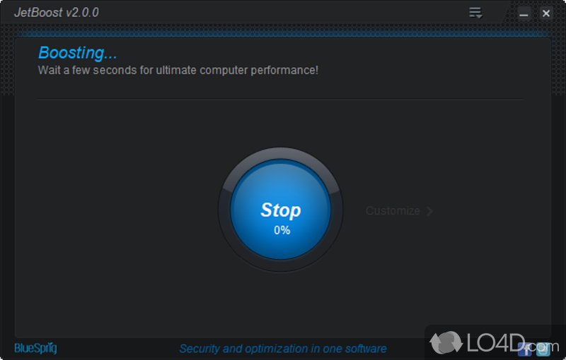 JetBoost screenshot