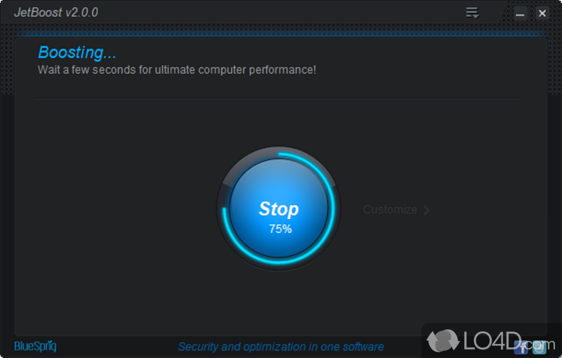 JetBoost screenshot