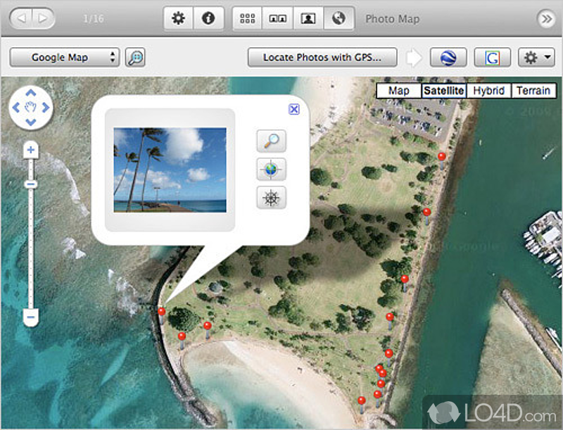 JetPhoto Studio: User interface - Screenshot of JetPhoto Studio