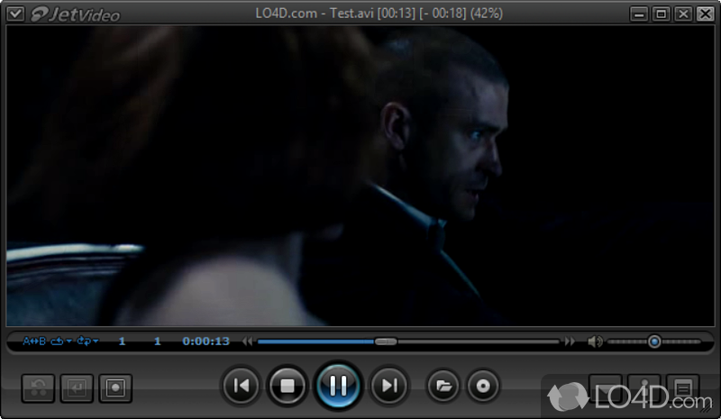 Video player that can enjoy clips in all the common formats, supporting subtitles, tag - Screenshot of jetVideo