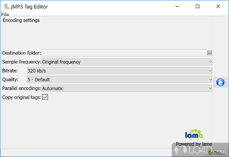 jMP3 Tag Editor screenshot