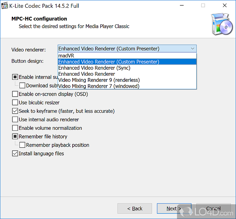 instal the new for windows K-Lite Codec Pack 17.6.7