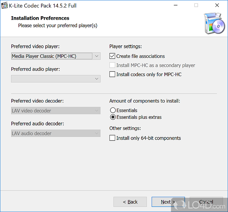 K-Lite Codec Pack 17.9.6 download the new for android