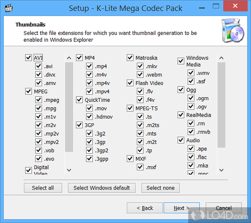 K-Lite Codec Pack 17.6.7 free instal