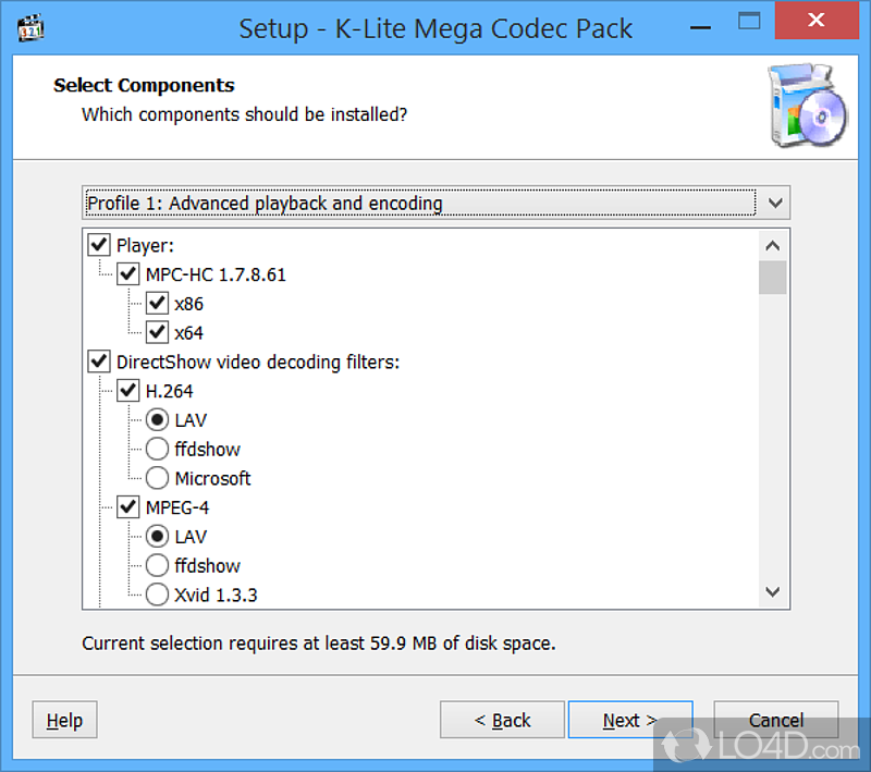 codec lite mega pack