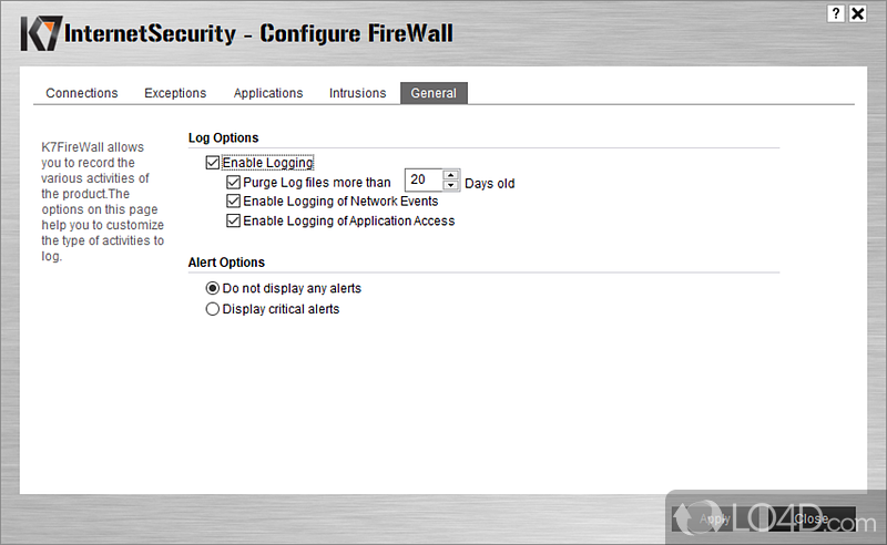 Easy to use and efficient - Screenshot of K7 Total Security