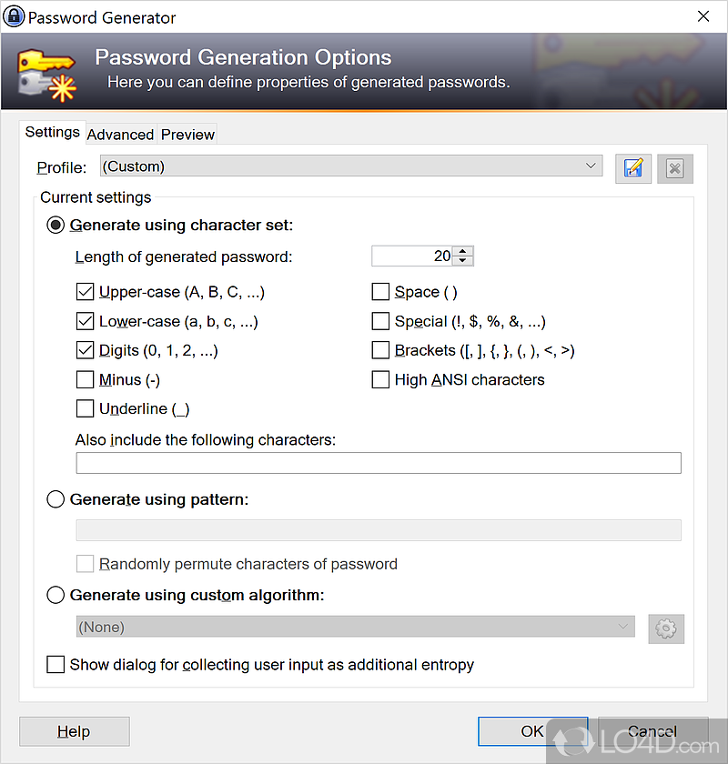 Manage your passwords - Screenshot of KeePass