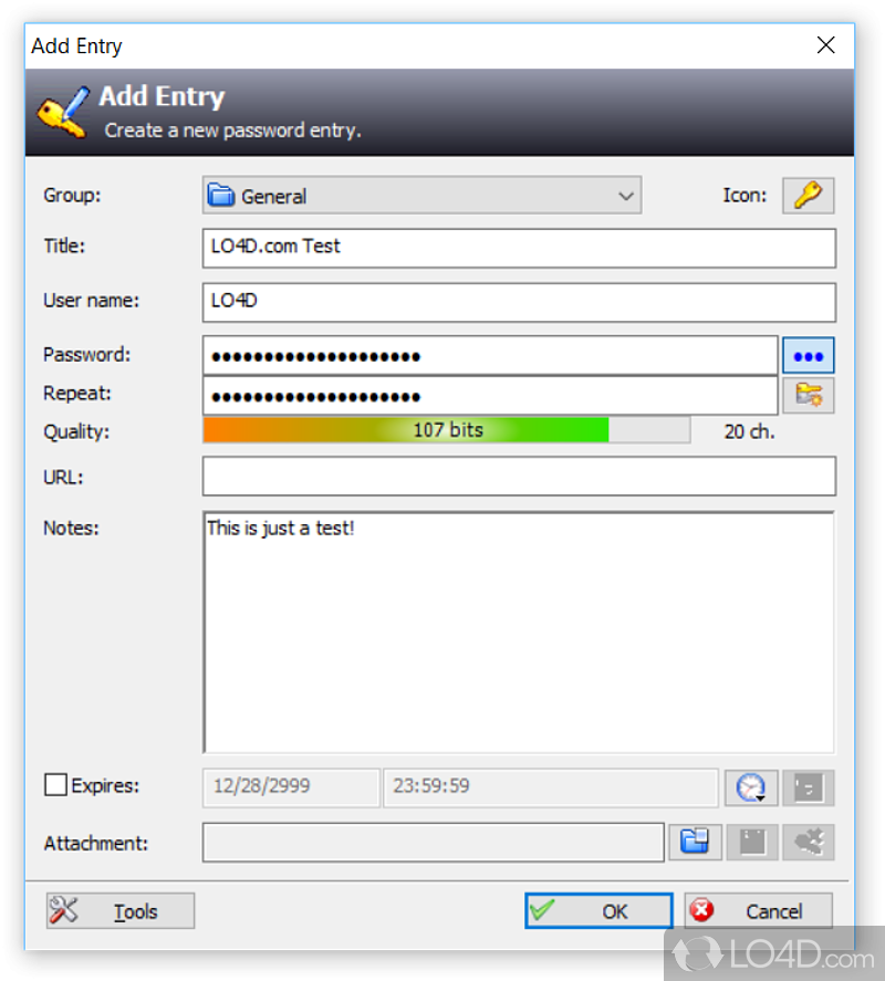 keepass password safe portable