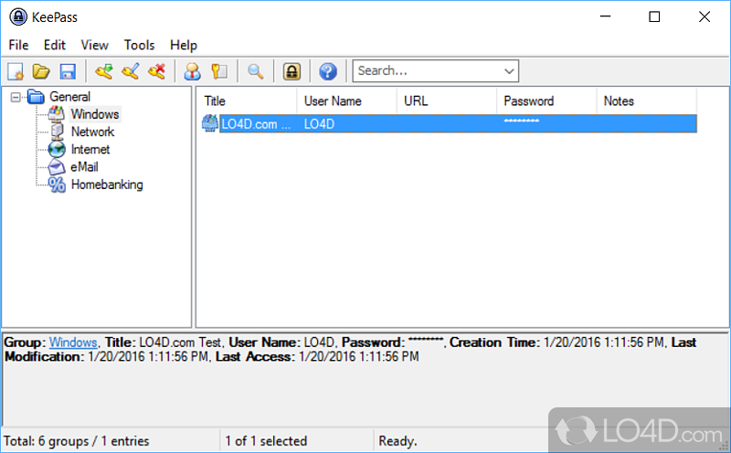 KeePass Password Safe 2.55 for windows instal free
