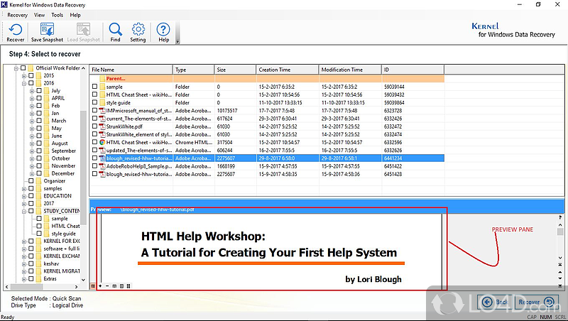 Kernel for Windows Data Recovery screenshot