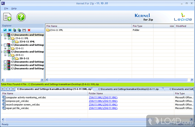 Kernel for ZIP screenshot