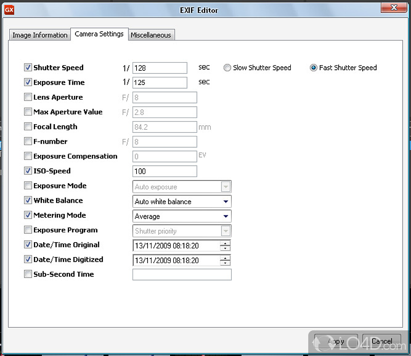 Simple enough to use for novices and powerful enough for the professional photographer - Screenshot of Kestrel GX