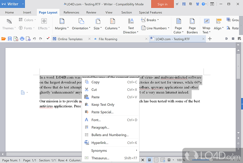 A complex office suite for you to rely on - Screenshot of WPS Office