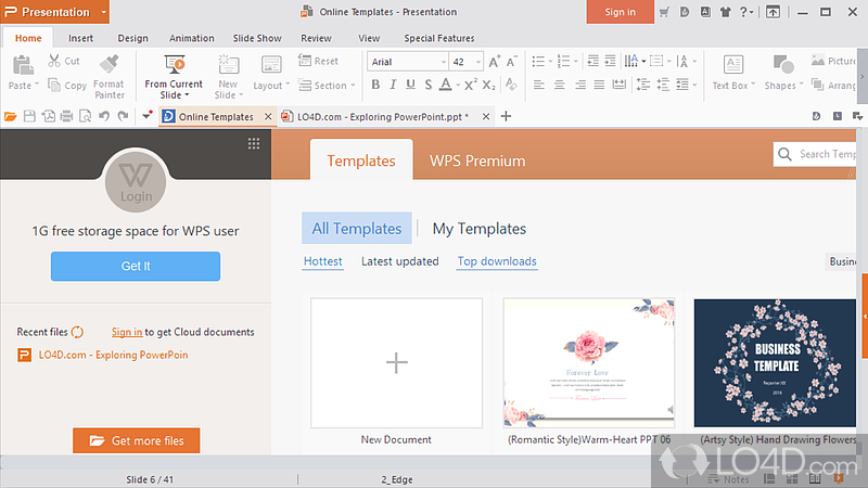 WPS Office: Word for Word - Screenshot of WPS Office