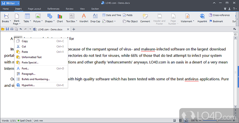 Seamless installation and clear-cut GUI - Screenshot of WPS Office Premium