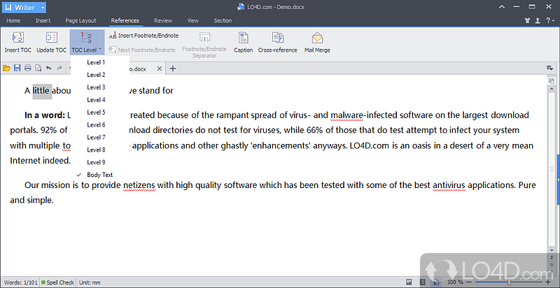 Create professional presentations and use the integrated cloud - Screenshot of WPS Office Premium