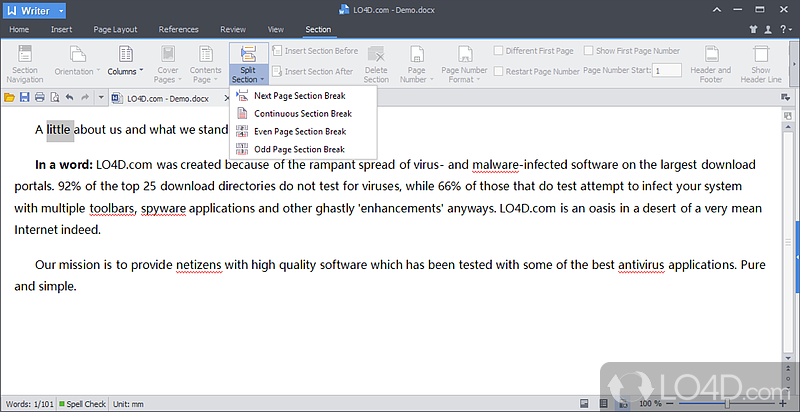 Overall Kingsoft Office Suite is a powerful office suite for anyone that wants a cheaper alternative to Microsoft Office - Screenshot of WPS Office Premium