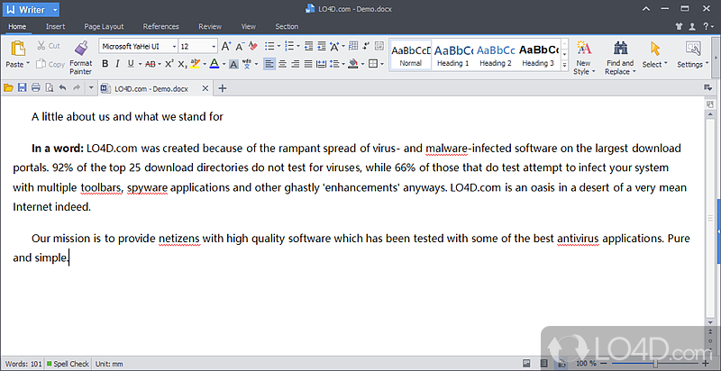 Office suite that comprises multiple options to aid you in creating - Screenshot of WPS Office Premium