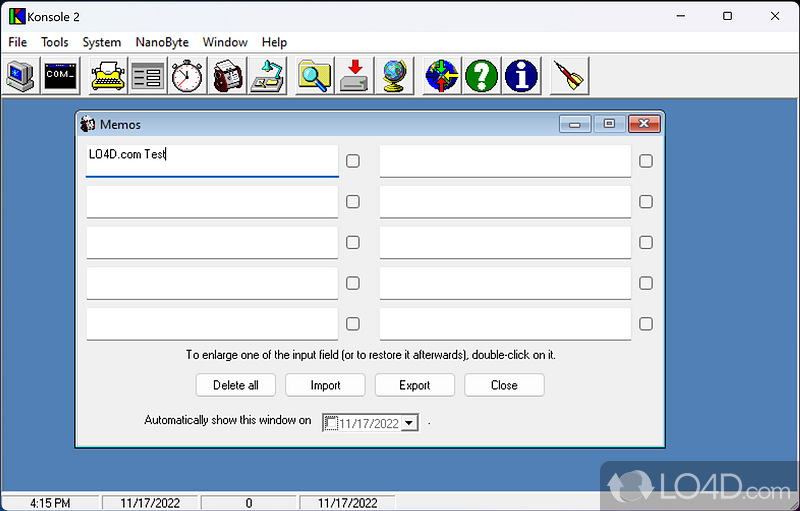 Konsole 2 screenshot