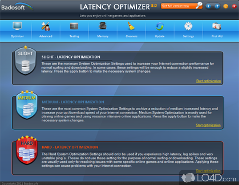 Latency optimizer 4 serial key download