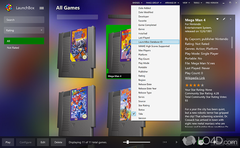 launchbox games database for mac
