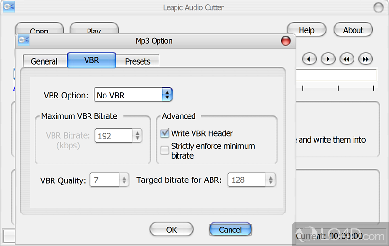 Good but far from being a pro - Screenshot of Leapic Audio Cutter