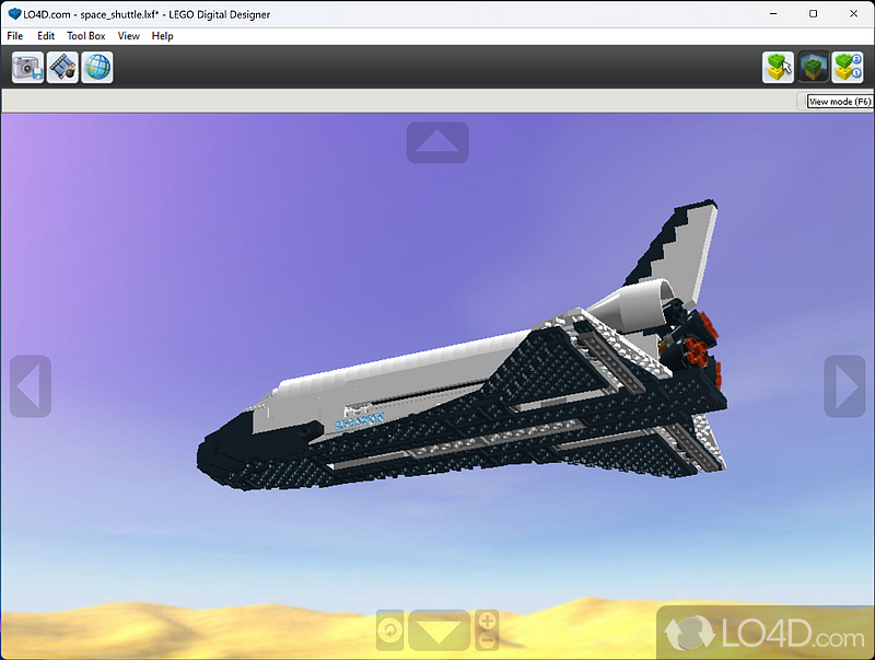 Improved stability and a brand-new set of LEGO components - Screenshot of LEGO Digital Designer