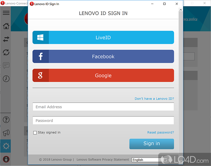 Transfer data between your Android devices and Windows-based gadgets by relying on this convenient and streamlined app - Screenshot of Lenovo Connect2