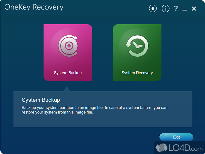 Lenovo recovery как выйти