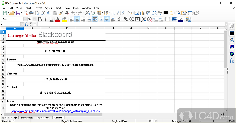 Create text documents and perform complex calculations - Screenshot of LibreOffice