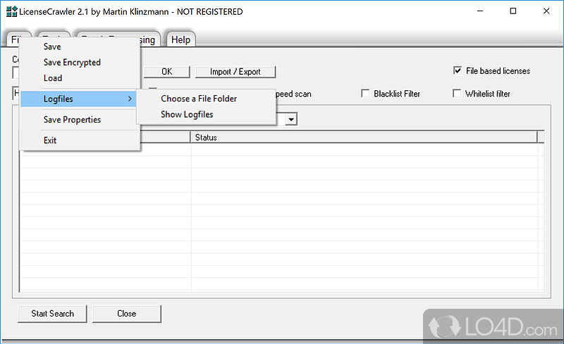 Find the serial numbers of your installed software - Screenshot of LicenseCrawler