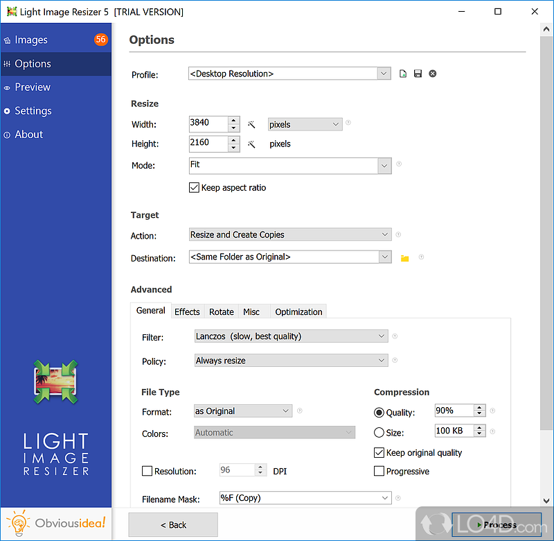 light image resizer download