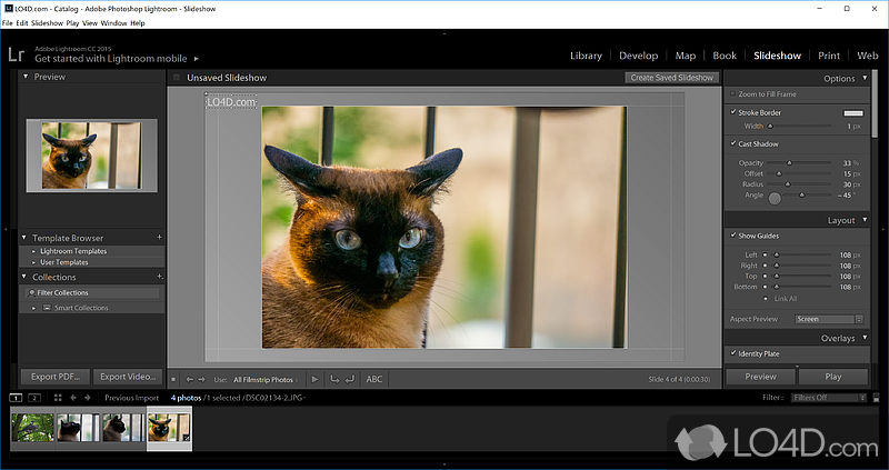 User-friendly environment - Screenshot of Adobe Photoshop Lightroom Classic