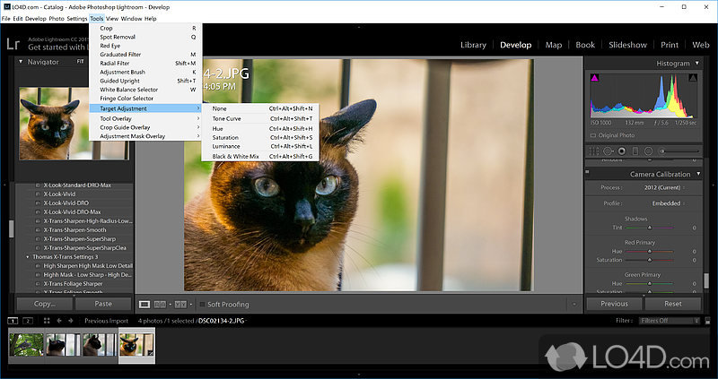 Photo editor and organizer for Windows users - Screenshot of Adobe Photoshop Lightroom Classic