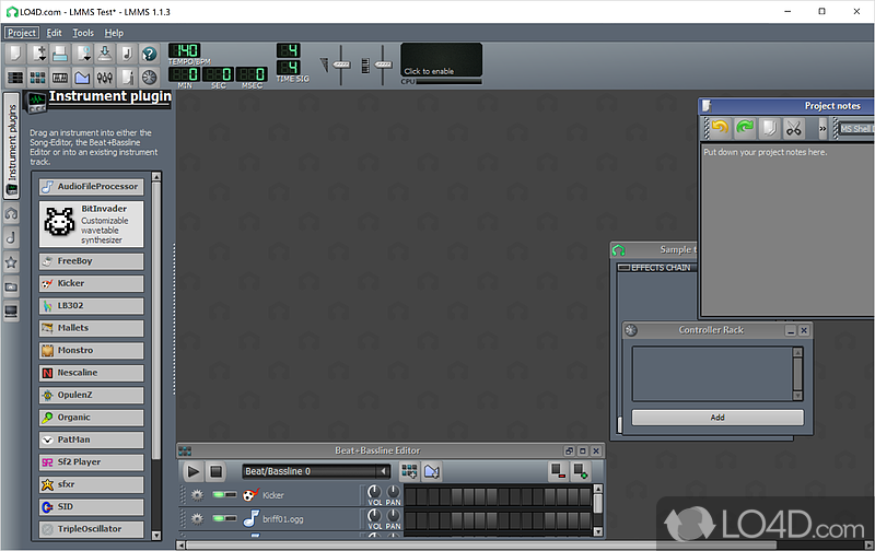 Linux Multimedia Studio screenshot