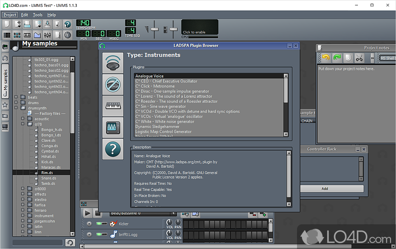 Linux Multimedia Studio screenshot