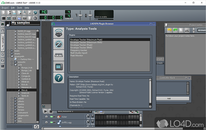 Linux Multimedia Studio screenshot