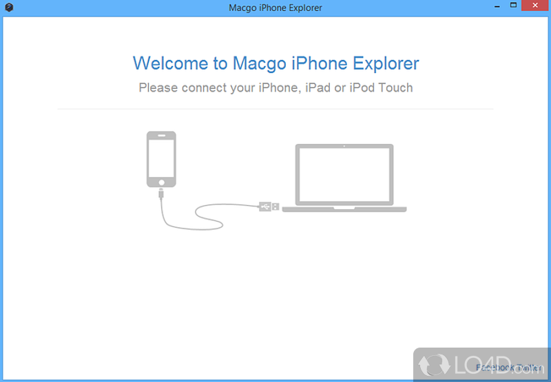 ITunes needs to be already installed - Screenshot of Macgo iPhone Explorer