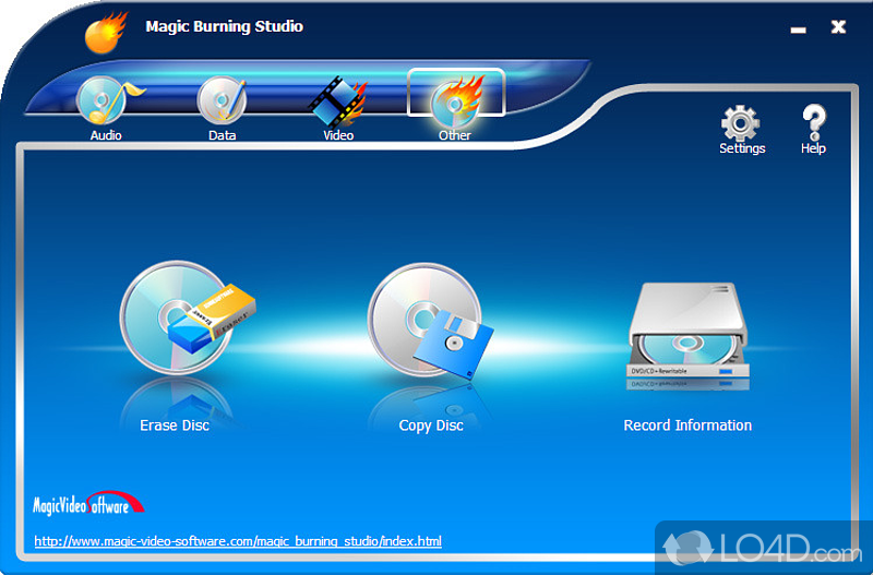 Magic Burning Studio screenshot