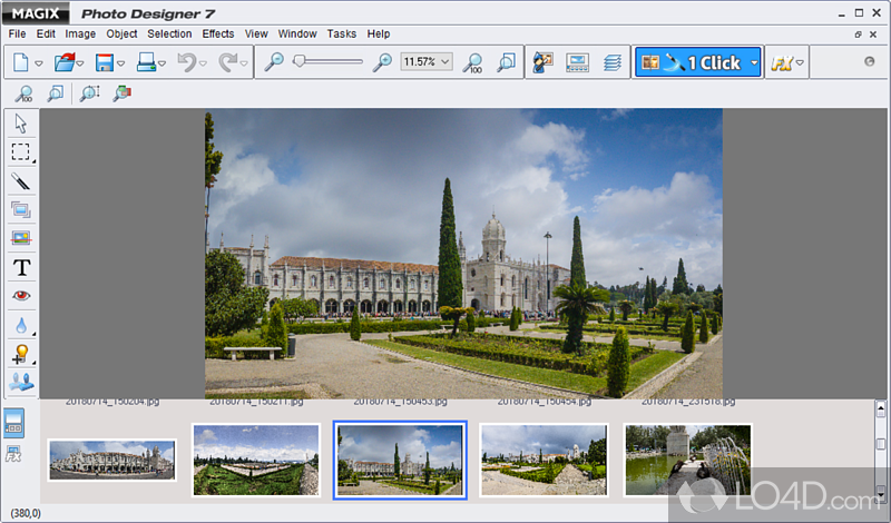 Image editing app, which helps you handle all necessary photo editing tasks quickly - Screenshot of MAGIX Photo Designer