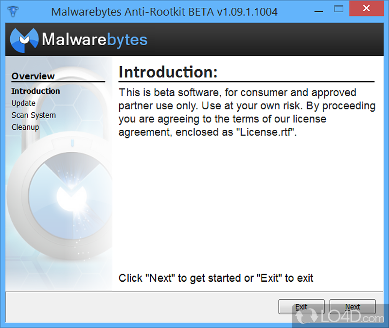 Malwarebytes Anti-Rootkit screenshot