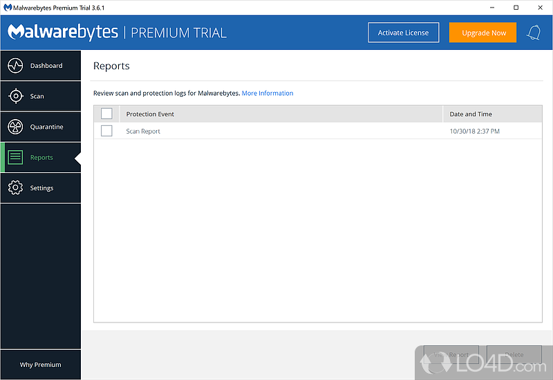 Malwarebytes Premium: Added protection - Screenshot of Malwarebytes Premium