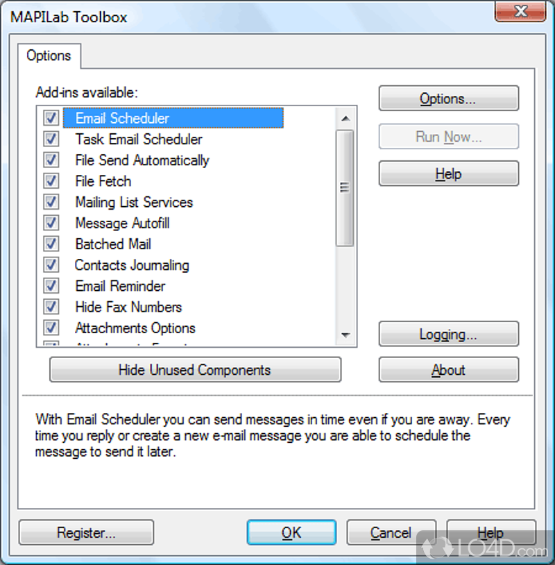 MAPILab Toolbox: User interface - Screenshot of MAPILab Toolbox